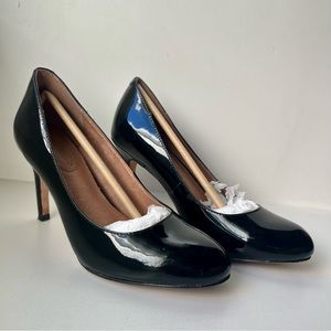 Corso Como Black Patent Leather Pump Heels